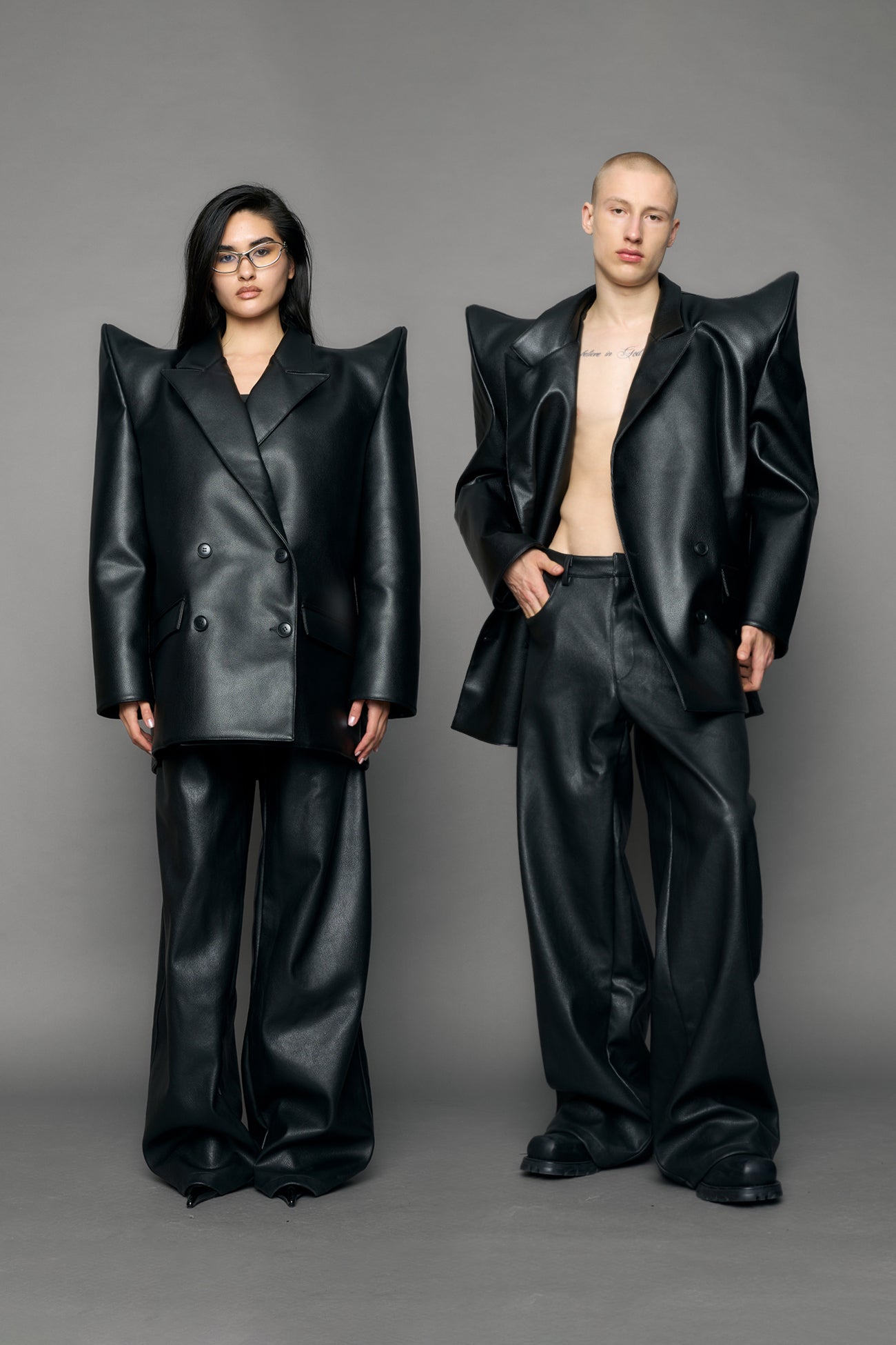 Doomsday Leather Blazer — view 1