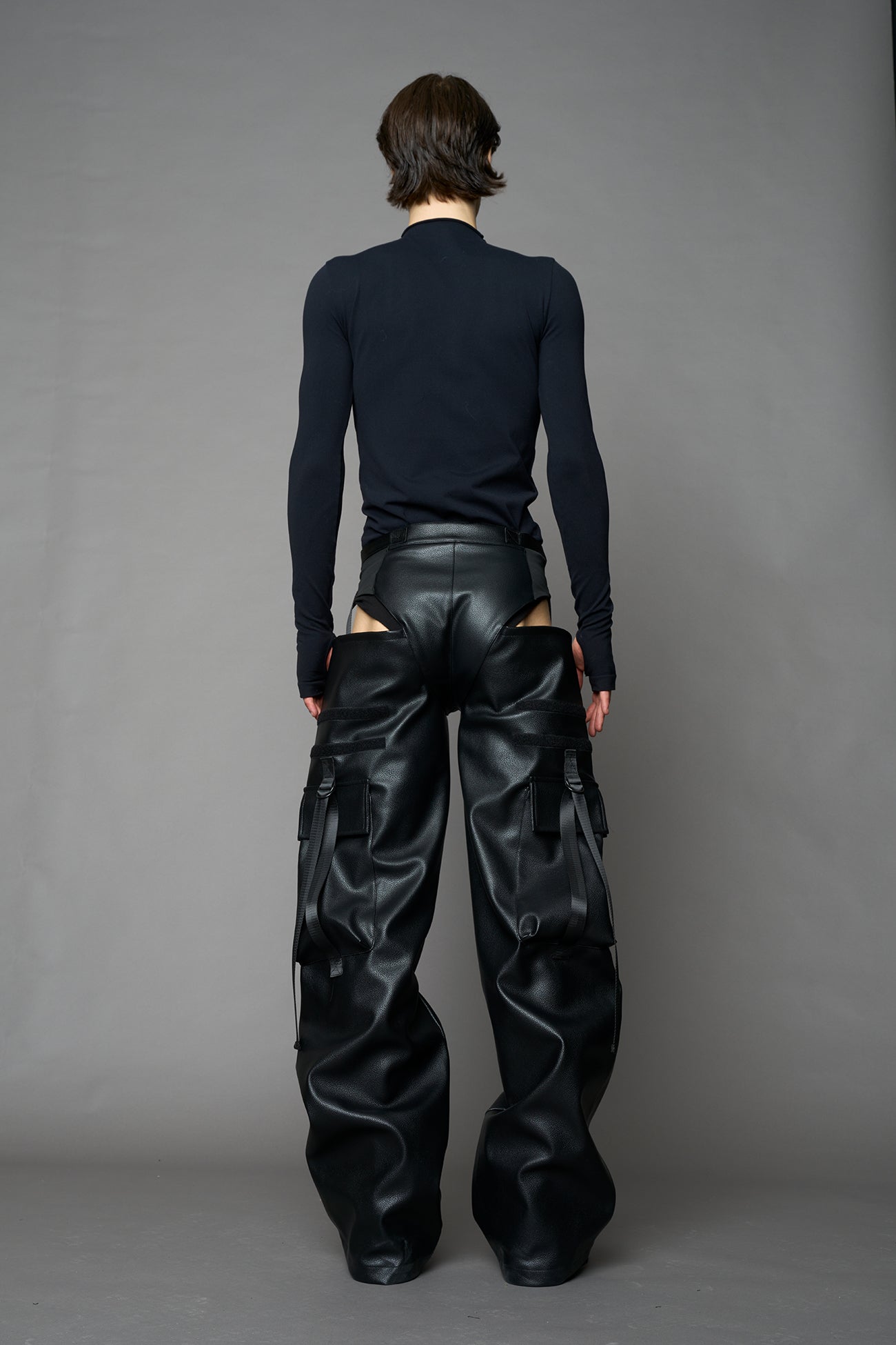 Leather Panty Trousers — view 9