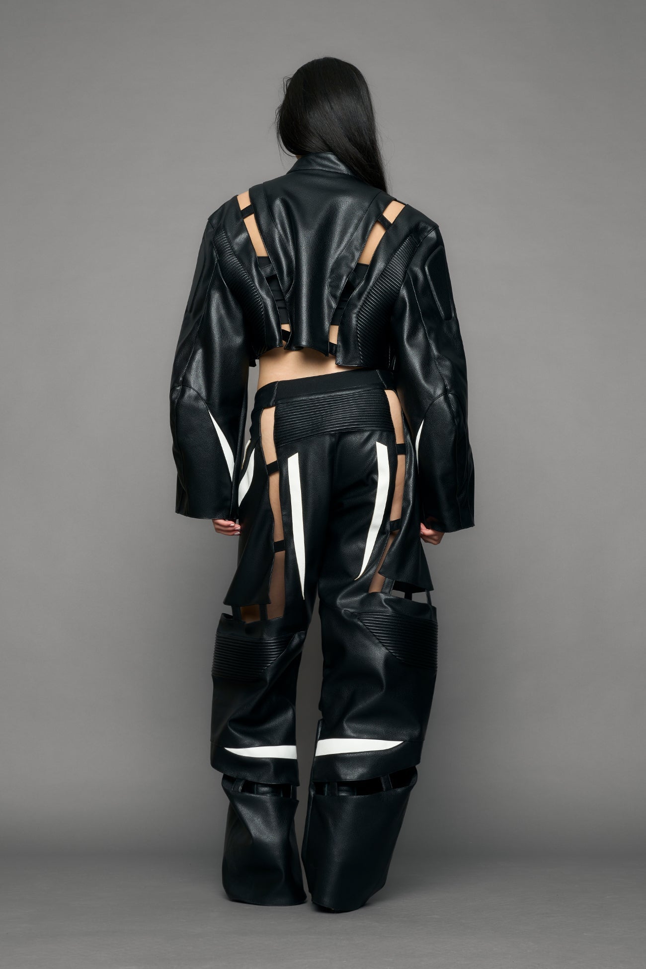 Octane Moto Floating Crop Jacket — view 7