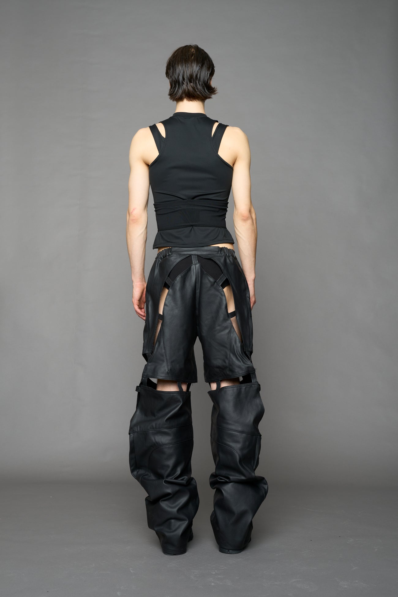 Moto Denim Floating Pants — view 47