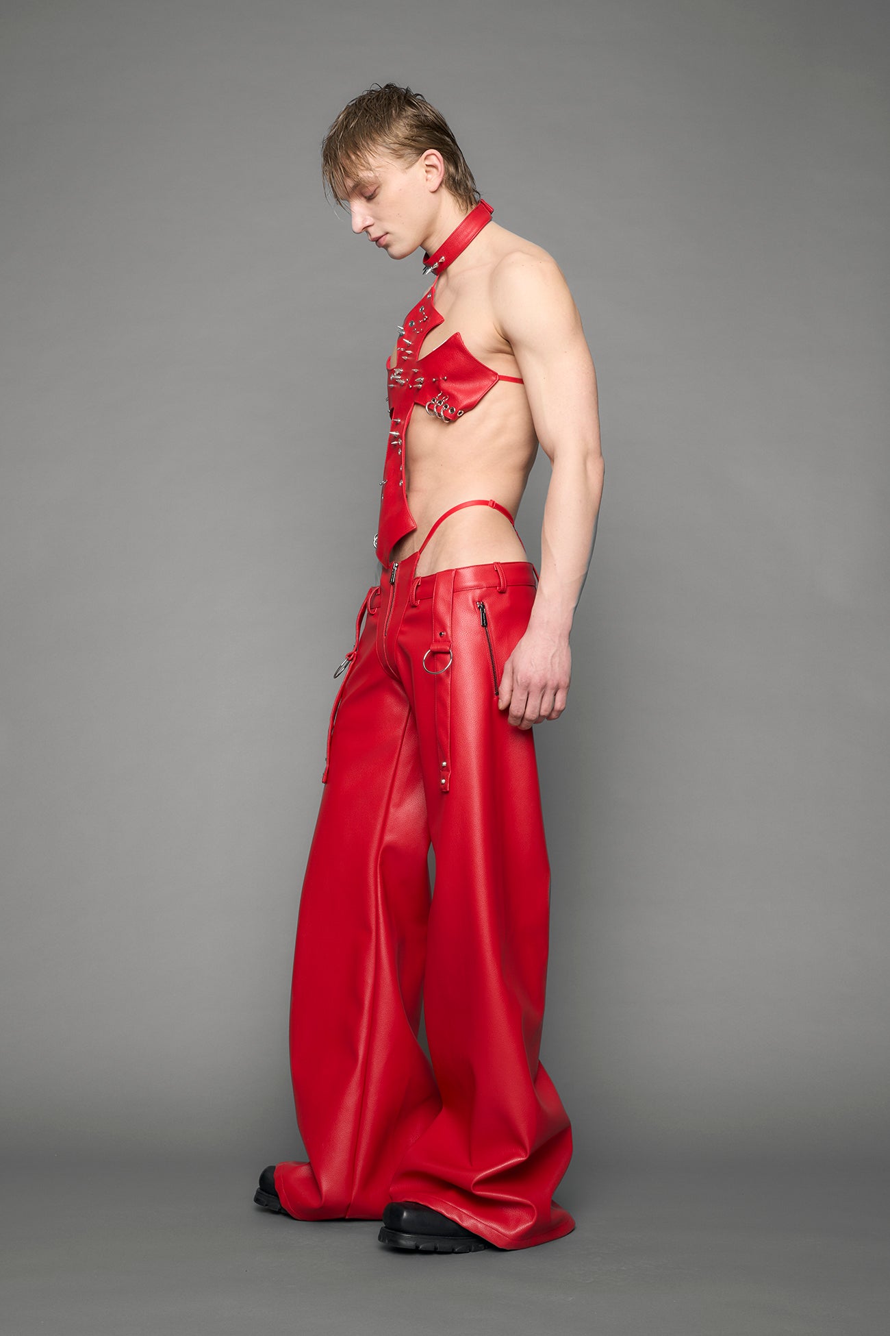 Belted Thong Pants — view 6