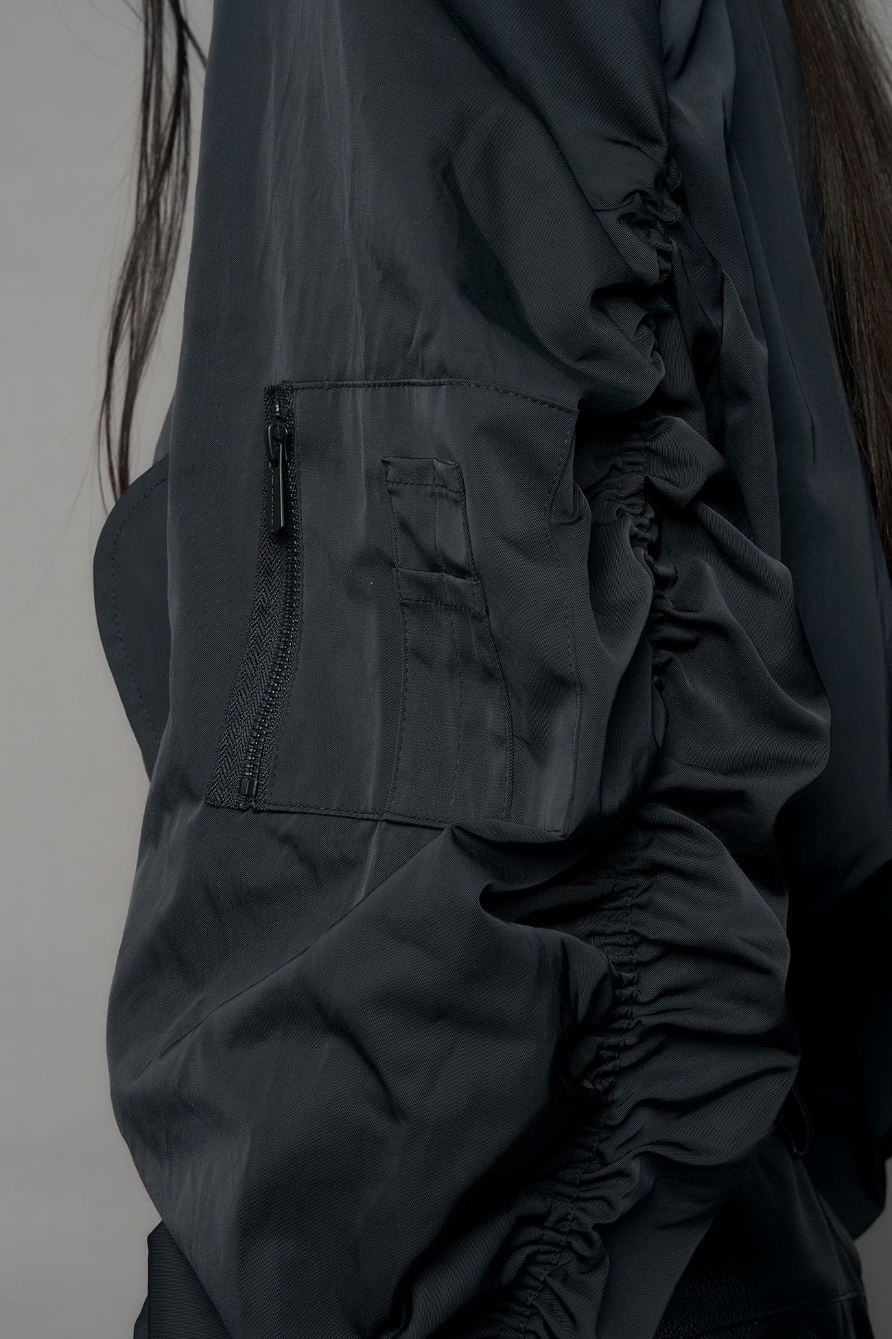classic bomber jacket utility pocket