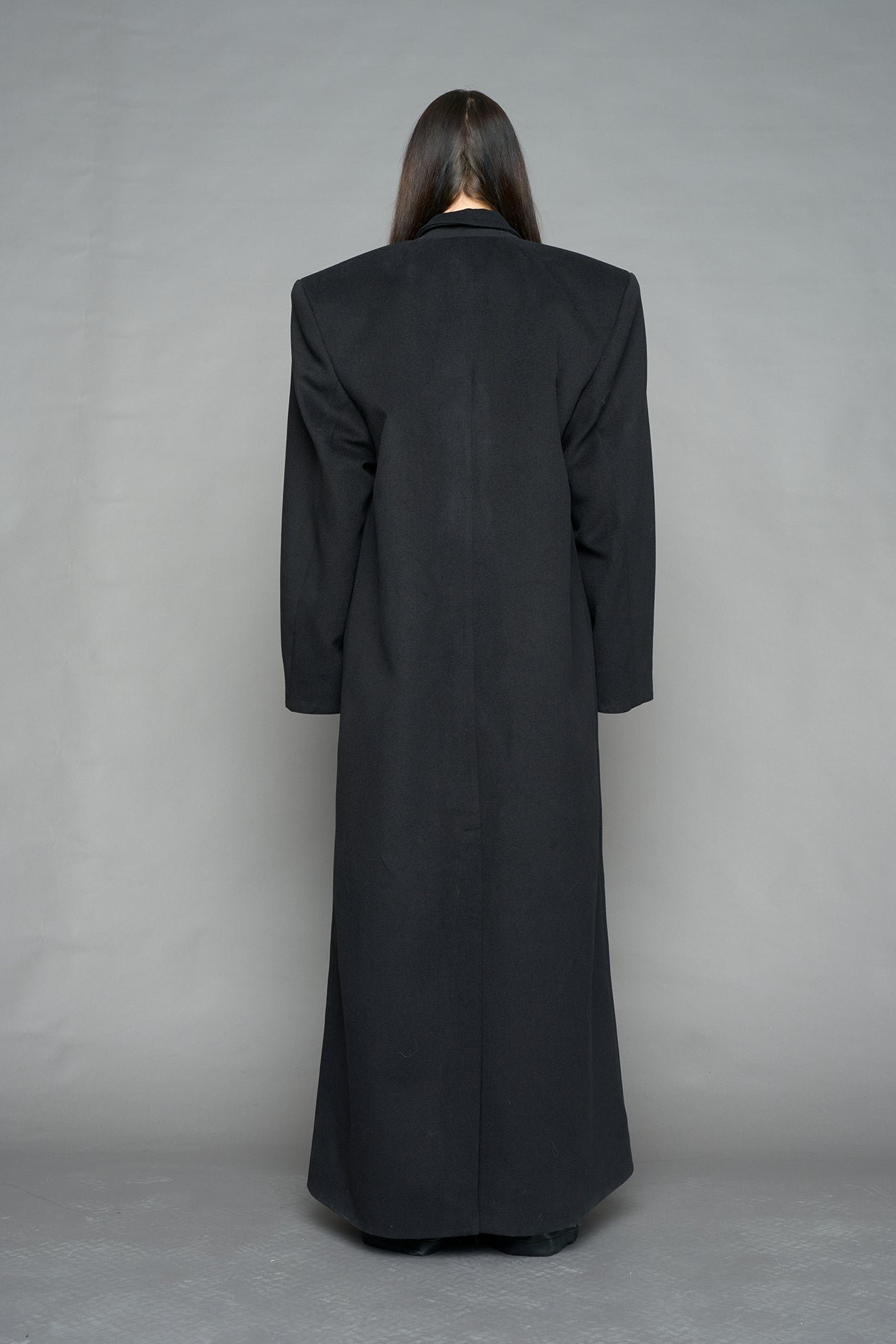 Wool Elongated Blazer Coat — view 5