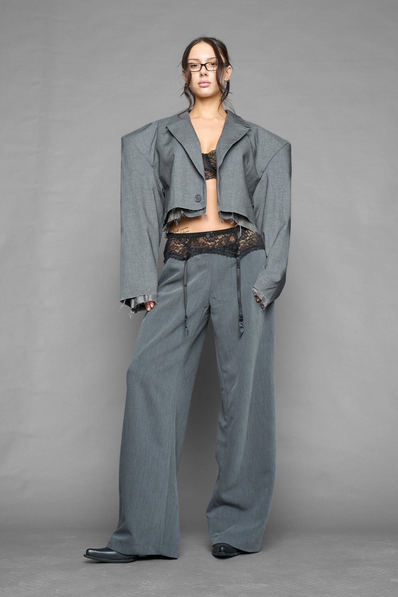 garter office pants — view 19