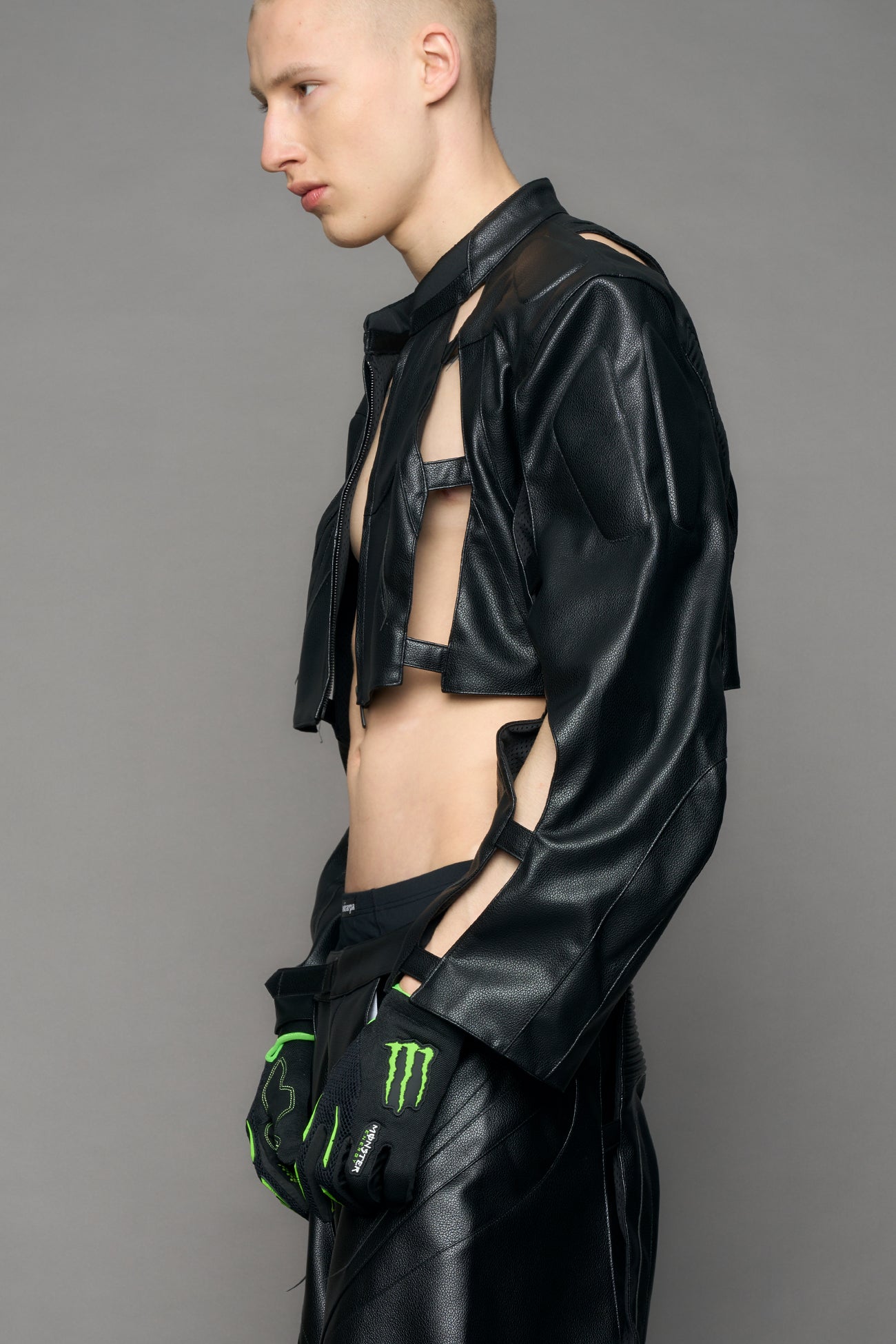 Octane Moto Floating Crop Jacket — view 21