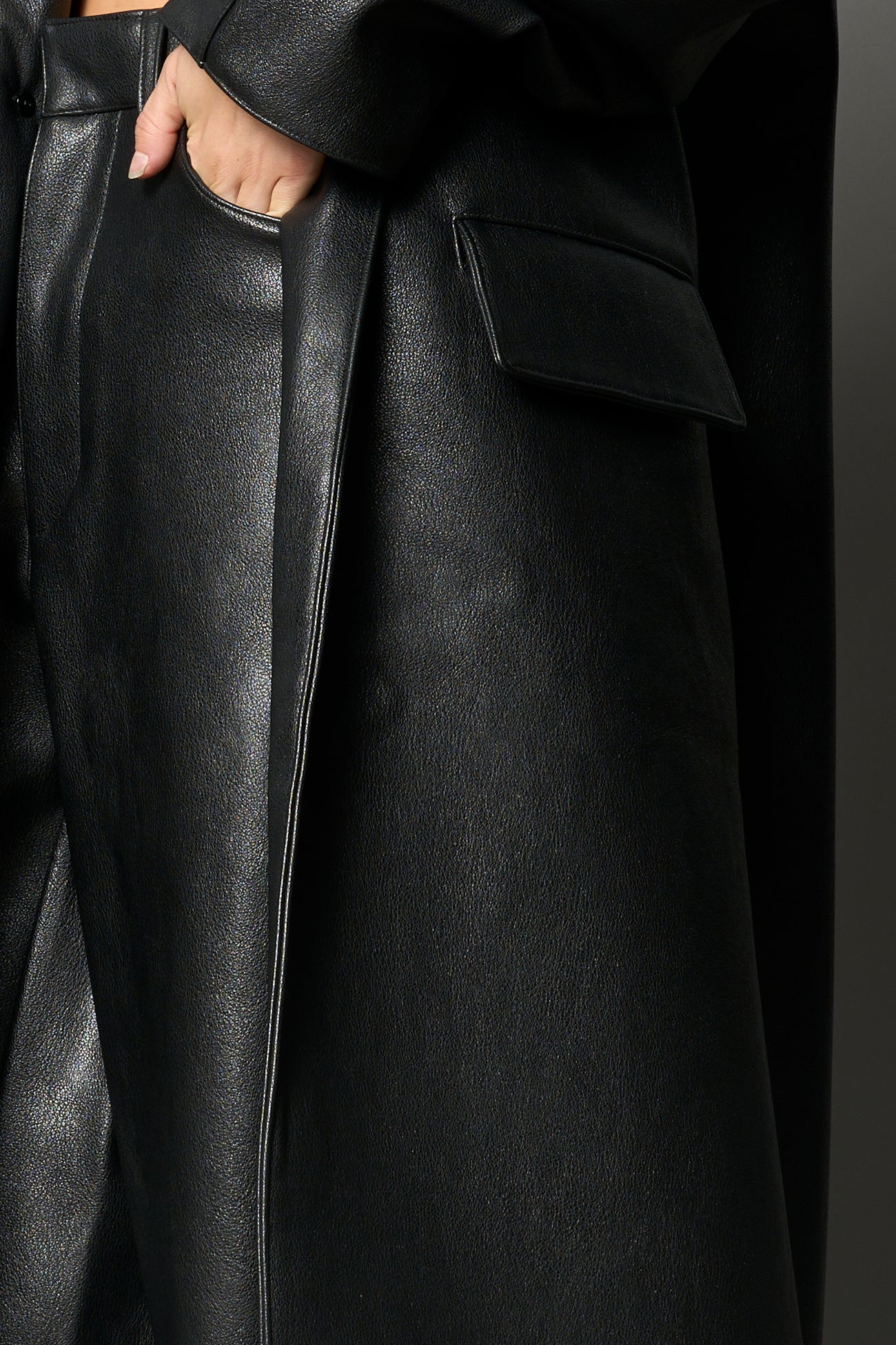 heavy weight fine-grain micro pebble texture