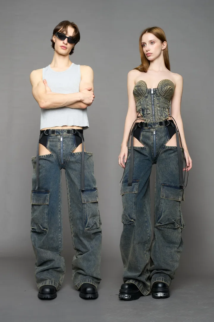 Denim Panty Trousers