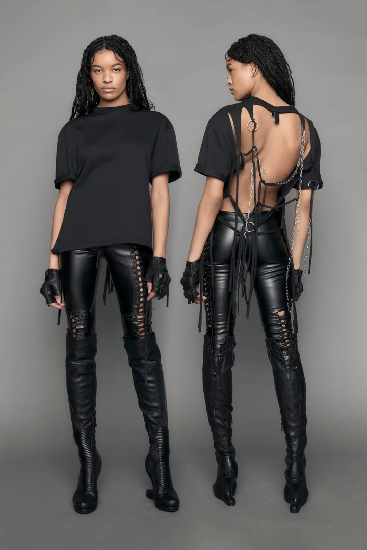 Shredded Chain T-Shirt