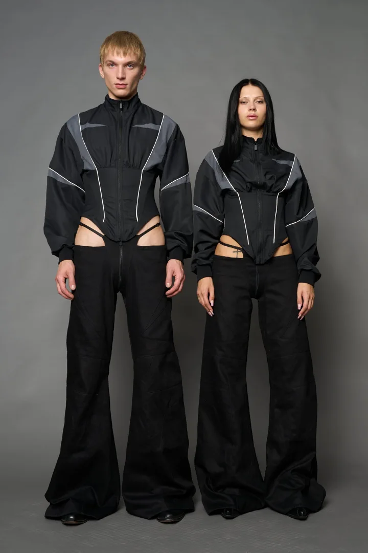 Tracksuit Corset Jacket